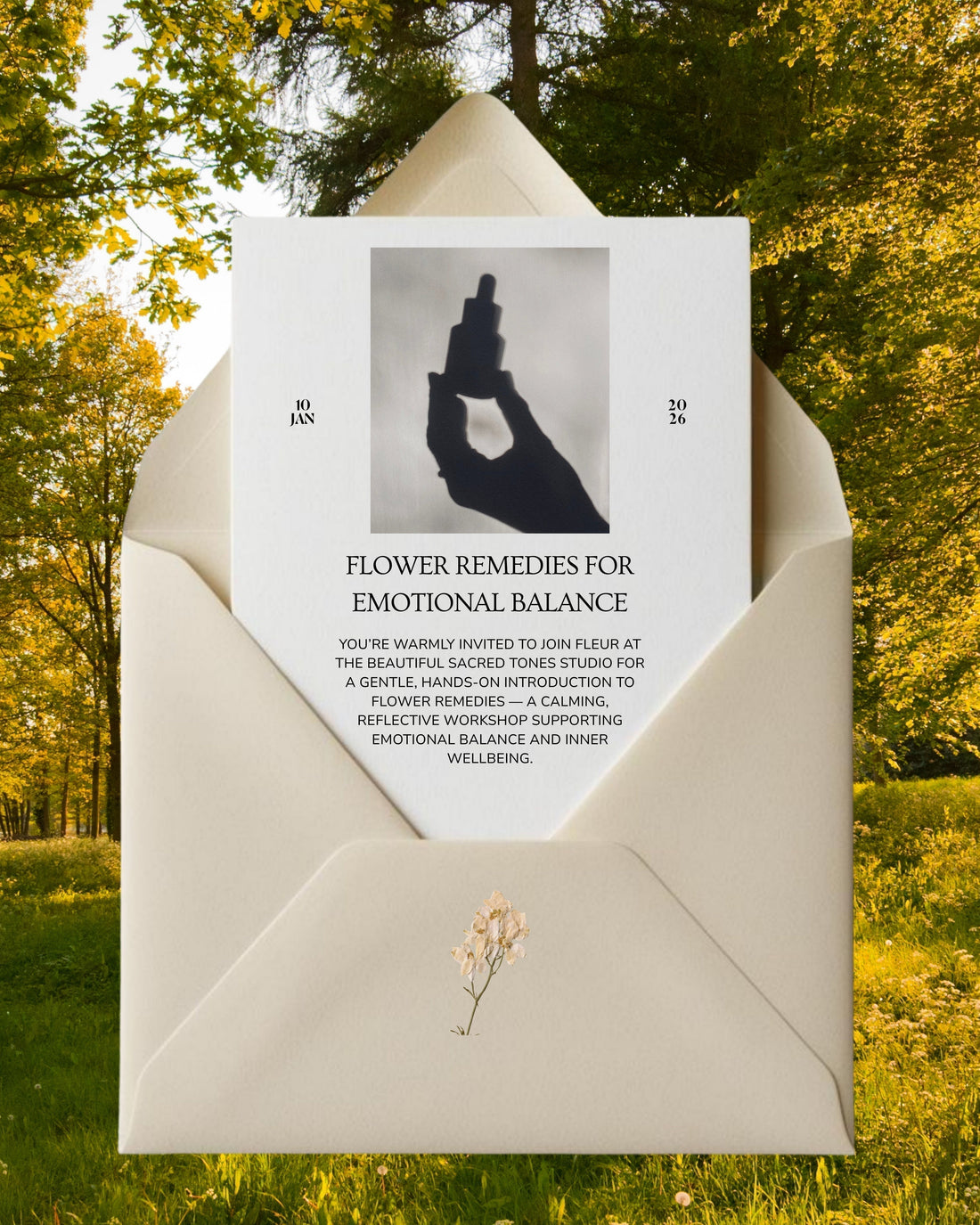 January Workshop: Flower Remedies for Emotional Balance